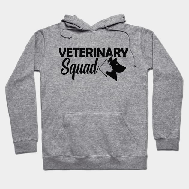 Veterinary Squad Hoodie by KC Happy Shop